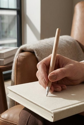 Arica wooden ballpoint pen (black ink) - EgotierPro 106121