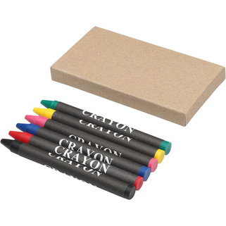 Crayons de couleur 6 pièces Ayo - EgotierPro 106171