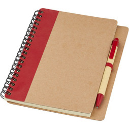 EgotierPro 106268 - Priestly A6 Recycling Notizbuch mit Stift