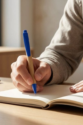 Borneo bamboo ballpoint pen (black ink) - EgotierPro 106322