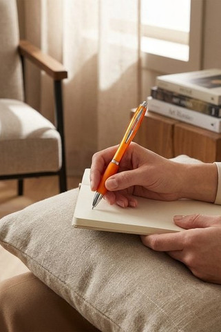 Nash ballpoint pen with coloured barrel and grip (black ink) - EgotierPro 106399