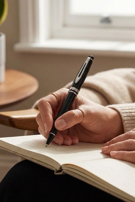 Waterman 106506 - Expert rollerball pen (black ink)