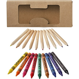 Lucky-värikynä- ja -väriliitusetti, 19 osaa - EgotierPro 106788