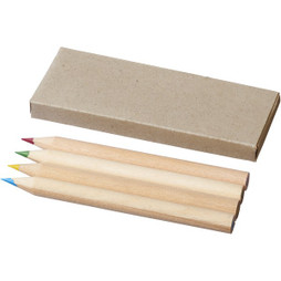 EgotierPro 107066 - Tullik 4-teiliges Buntstiftset