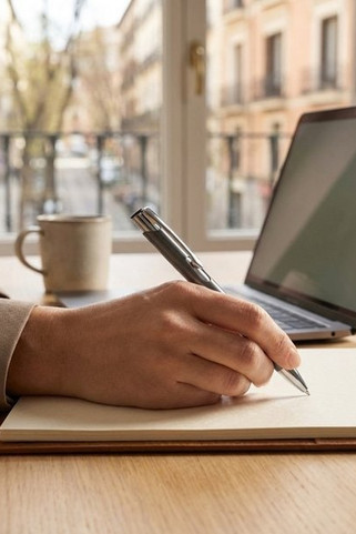 Moneta kulspetspenna (blått bläck) - EgotierPro 107105