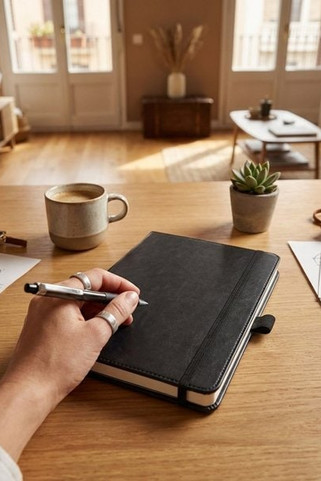 Luxe 107121 - Bound A5 notebook