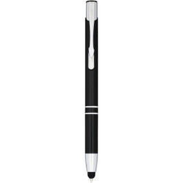 EgotierPro 107298 - Moneta Kugelschreiber mit Metall Touchpen