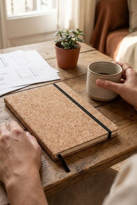 Napa A5 Notizbuch aus Kork - EgotierPro 107306