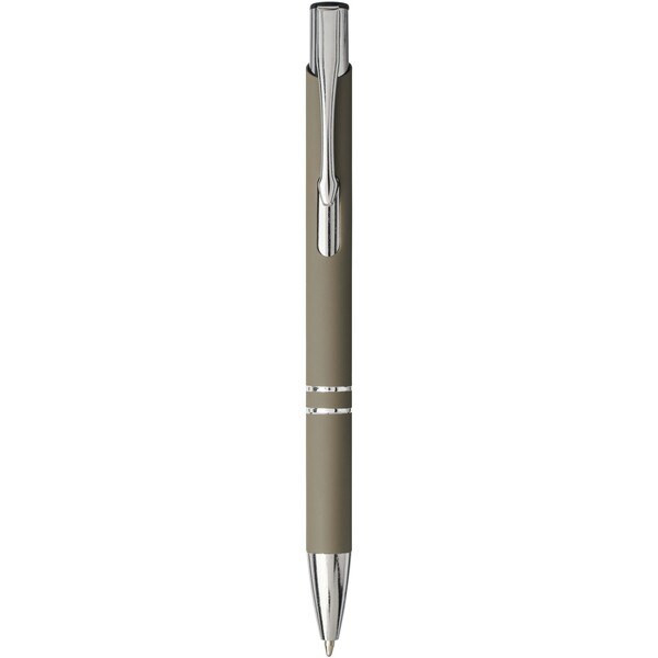 Moneta soft touch balpen met klikmechanisme (zwarte inkt) - EgotierPro 107437