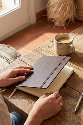 Marksman 107575 - Atlana leather pieces notebook