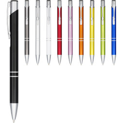 EgotierPro 107583 - Moneta anodized aluminium click ballpoint pen