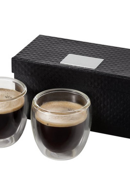 Seasons 112511 - Boda 2-piece glass espresso cup set