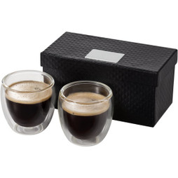 Seasons 112511 - Conjunto para café expresso de 2 peças em vidro "Boda"