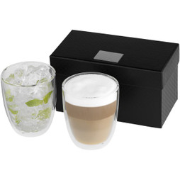 Seasons 112650 - Conjunto de 2 copos de vidro "Boda"