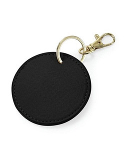 Bagbase BG745 - Elegant Saffiano Leather-Look Key Clip & Bag Charm