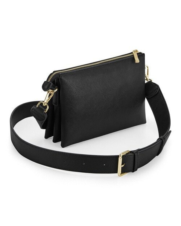 Bagbase BG759 - Elegant Saffiano Leather Look Crossbody Bag
