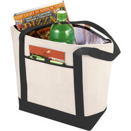 EgotierPro 120085 - Lighthouse non-woven cooler tote 21L