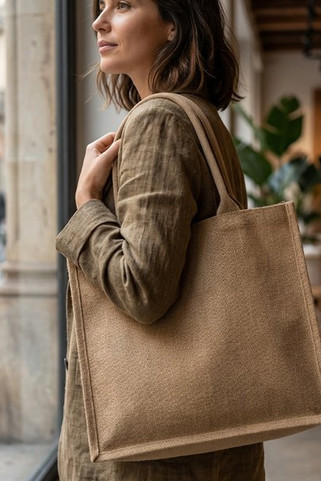 Chennai Jute Tragetasche 16L - EgotierPro 120134