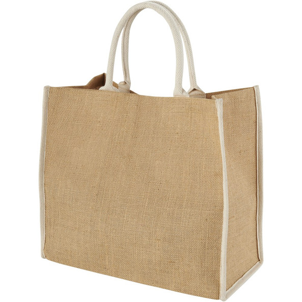 EgotierPro 120182 - Shopper in juta Large - 25L