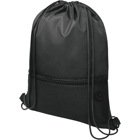 EgotierPro 120487 - Zaino Oriole in mesh con cordoncino - 5L