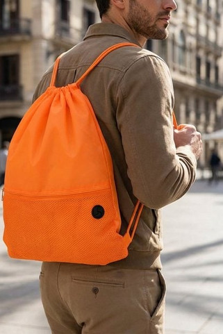 Oriole mesh drawstring bag 5L - EgotierPro 120487