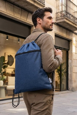 Ross RPET drawstring bag 5L - EgotierPro 120518