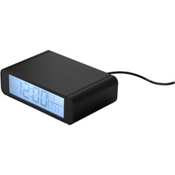 EgotierPro 135105 - Seconds Wecker mit kabelloser 5W Ladefunktion