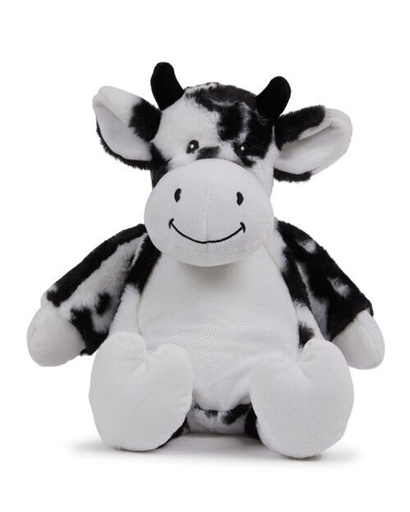 MUMBLES BEARS MM578 - Plush Zippie Cow with Removable Stuffing Pads