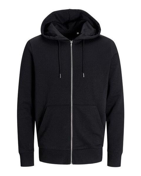 PRODUKT JACK & JONES 12263907 - Eco-Friendly Unisex Zip Hoodie with Metal Zip