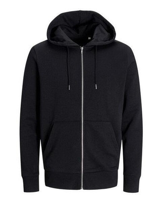 PRODUKT JACK & JONES 12263907 - Eco-Friendly Unisex Zip Hoodie with Metal Zip
