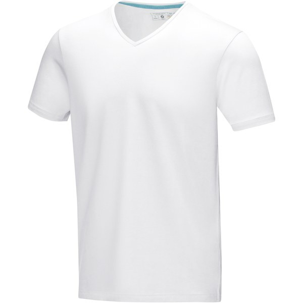 Elevate NXT 38016 - Kawartha short sleeve men's organic v-neck t-shirt