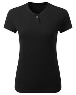 Premier Workwear PR319 - Eco-Friendly Ladies Cotton Rich Tee with Button Placket