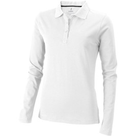 Elevate Life 38087 - Oakville Langarm Poloshirt für Damen