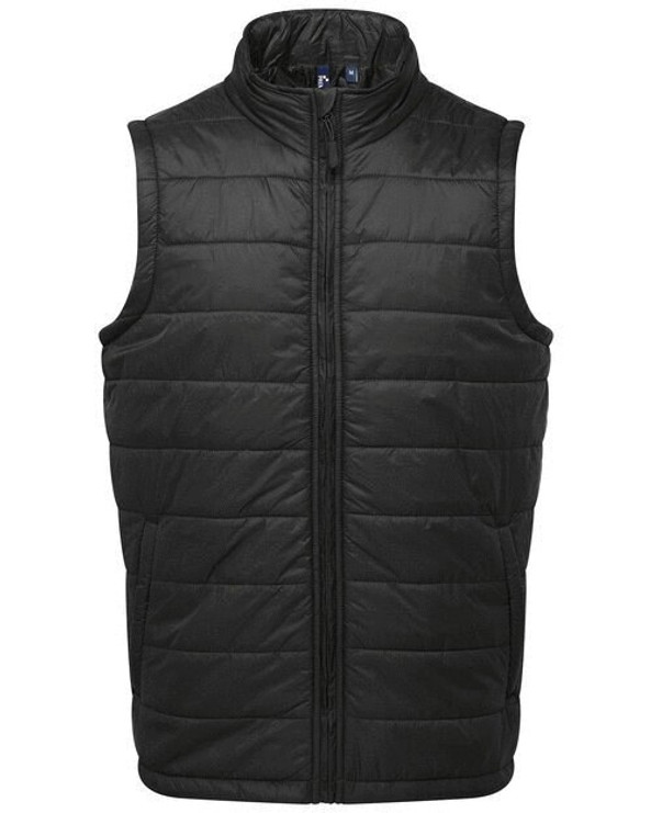 Premier Workwear PR811 - Eco-Friendly Lightweight Padded Gilet with Stuff Sack