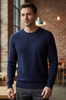 Elevate Life 38227 - Merrit pullover med rund hals til mænd