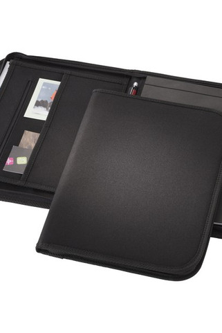 Berkely A4 zippered portfolio - EgotierPro 546619