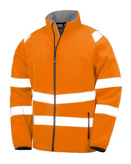 Result R505X - Eco-Friendly Reflective Safety Softshell Jacket