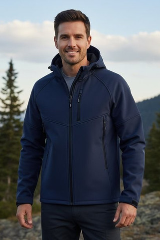 Elevate NXT 37504 - Coltan men’s GRS recycled softshell jacket