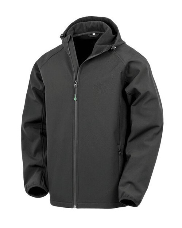 Result R911M - RECYCLED 3 LAYER PRINTABLE HOODED SOFTSHELL