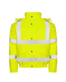 PRO RTX HIGH VISIBILITY RX770 - High-Visibility Waterproof Bomber Jacket with Reflective Tapes