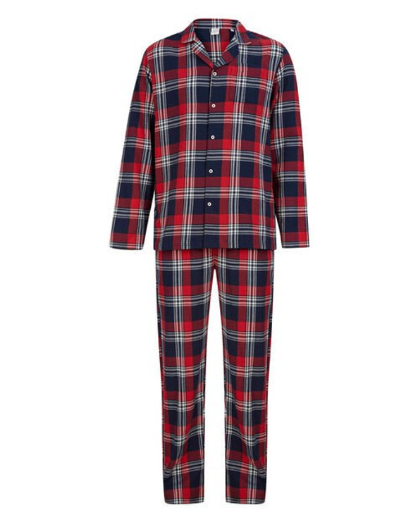 Skinni Fit SF074 - Men's Classic Tartan Cotton Lounge Set