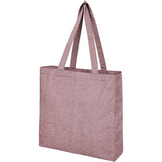 Pheebs 210 g/m² recycled gusset tote bag 13L - EgotierPro 120537