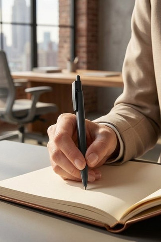 Marksman 107722 - Alessio recycled PET ballpoint pen (black ink)