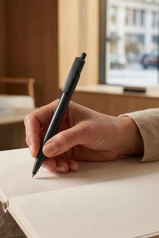 Marksman 107723 - Alessio recycled PET ballpoint pen (blue ink)