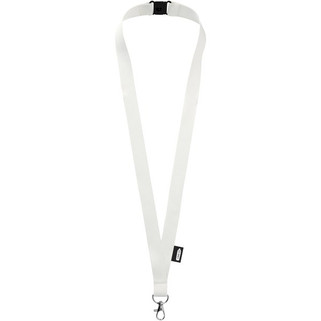 Tom recycled PET lanyard with breakaway closure - EgotierPro 102517