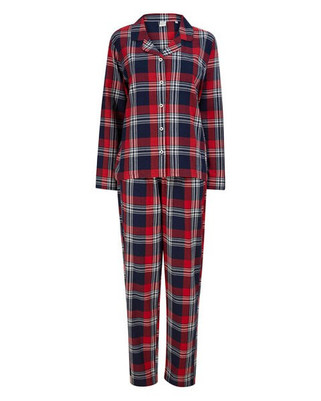 Skinni Fit SK074 - Womens Classic Tartan Cotton Lounge Set