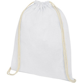 EgotierPro 120575 - Oregon 140 g/m² cotton drawstring bag 5L