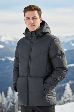 2786 TS045 - Eco-Friendly Quilted Recycled Nylon Padded Jacket