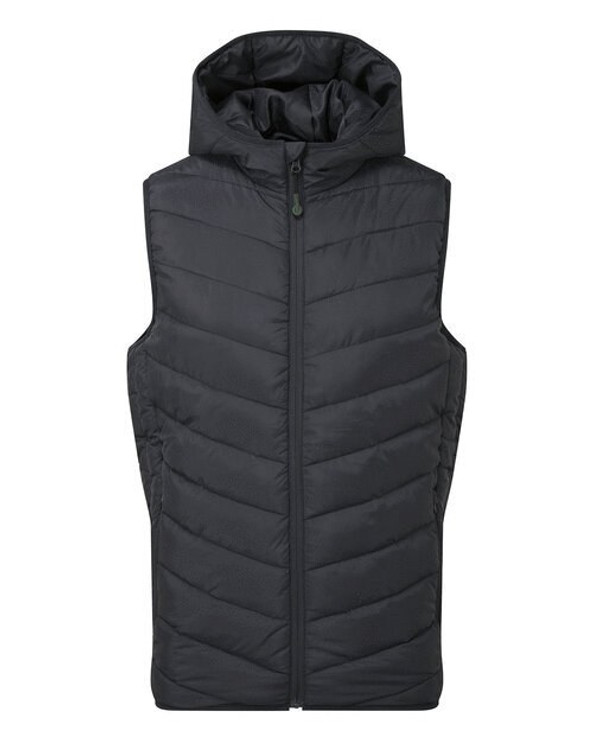 2786 TS047 - Eco-Friendly Recycled Padded Bodywarmer with Hood