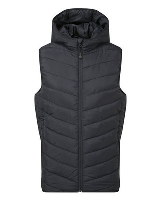2786 TS047 - Eco-Friendly Recycled Padded Bodywarmer with Hood